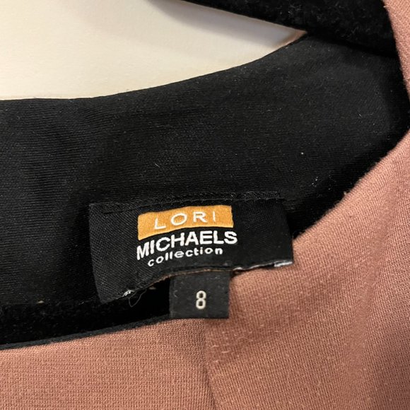 Lori Michael's midi dress brown and comfortable for summer - Picture 3 of 3